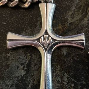 +JAMES AVERY Serenity Cross Pendant ~ 925 Sterling Silver